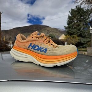 Hoka One One Bondi 8 Running Shoes - Men's Sz 8.5 D Cushioned Sneakers Athletic